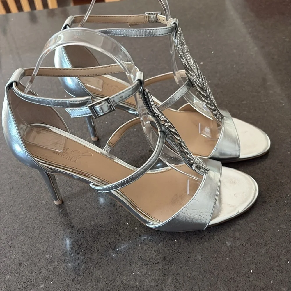 Jewel Badgley Mischka Kalama Heels 8